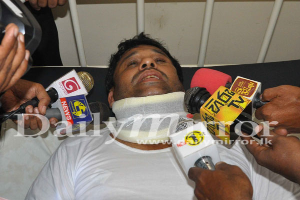 UNP MP at hospital 