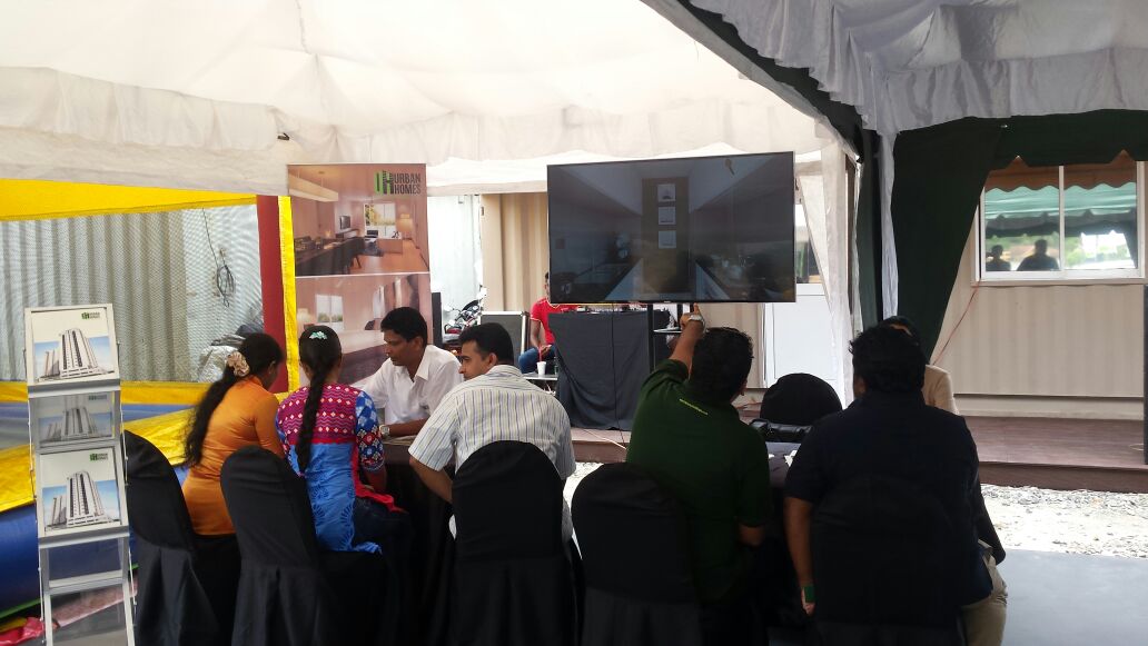 The HNB Open Day for Urban Homes Fairway Koswatte