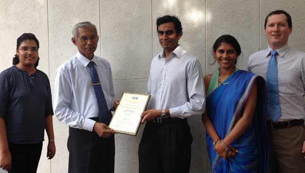 Sri Lankan Certification Body First to Receive  ISO 14064 Accreditation in the Region