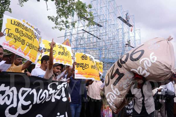 Protest at Fort