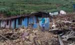 Landslide buries several houses in Aranayake