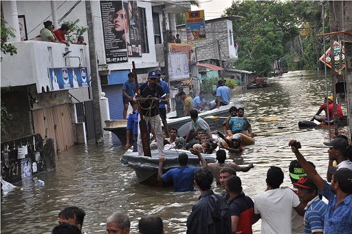 Navy continues to assist affected people 