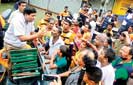 FinMin visits flood victims 