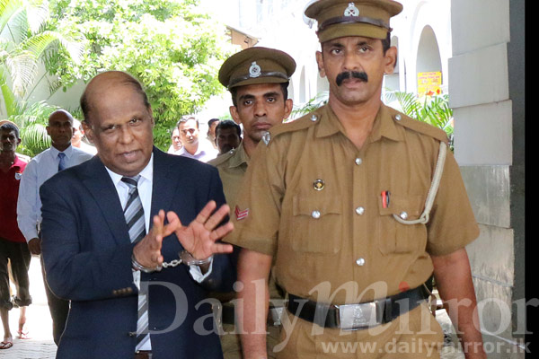 Anura Senanayake in Courts