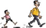 Parents day; children may not listen, but they will imitate you