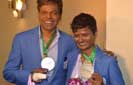 Triumphant Lankan duo flies Fairway Holdings flag at Mount Everest peak 