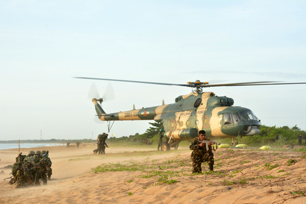 Navy conducts landing exercise