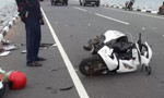 Cop killed in motorbike-tipper collision
