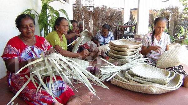 Handicraft by senior citizens