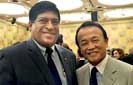 Ravi meets Japanese FinMin 