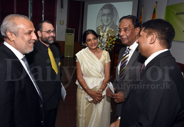 Dudley Senanayake Memorial Lecture held