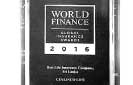 Ceylinco Life adjudged country’s Best Life Insurer for 3rd year running by World Finance