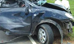One killed, two injured in accident