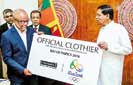 Hameedia clothes Lankan team for Rio Olympics