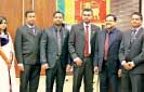 Omega Line Toastmasters inducts Executive Committee
