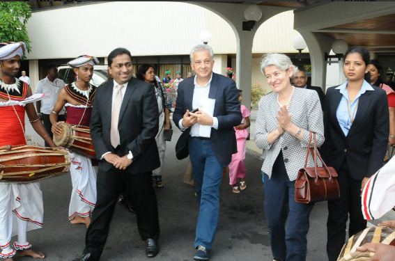 UNESCO DG Irina Bokova in SL