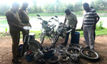 Three men nabbed over lost motorcycles