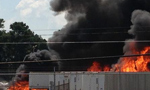 Chemical factory catches fire in Peliyagoda