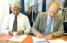 Norwegian Embassy and Pathfinder Foundation sign agreement