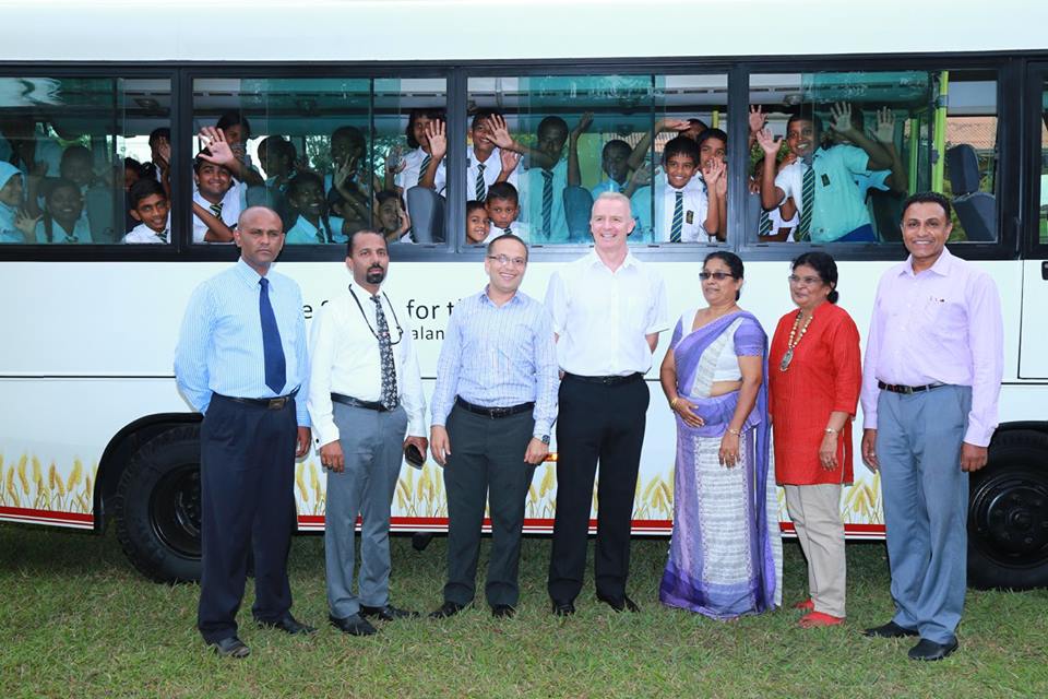 7 Star wheat flour adds smileson the faces of the children at The School for the Deaf, Ratmalana