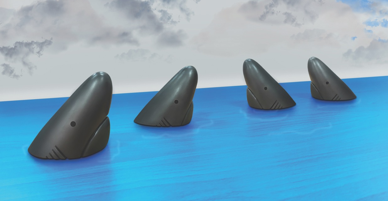 TBWA\Sri Lanka awarded 4 shark heads!