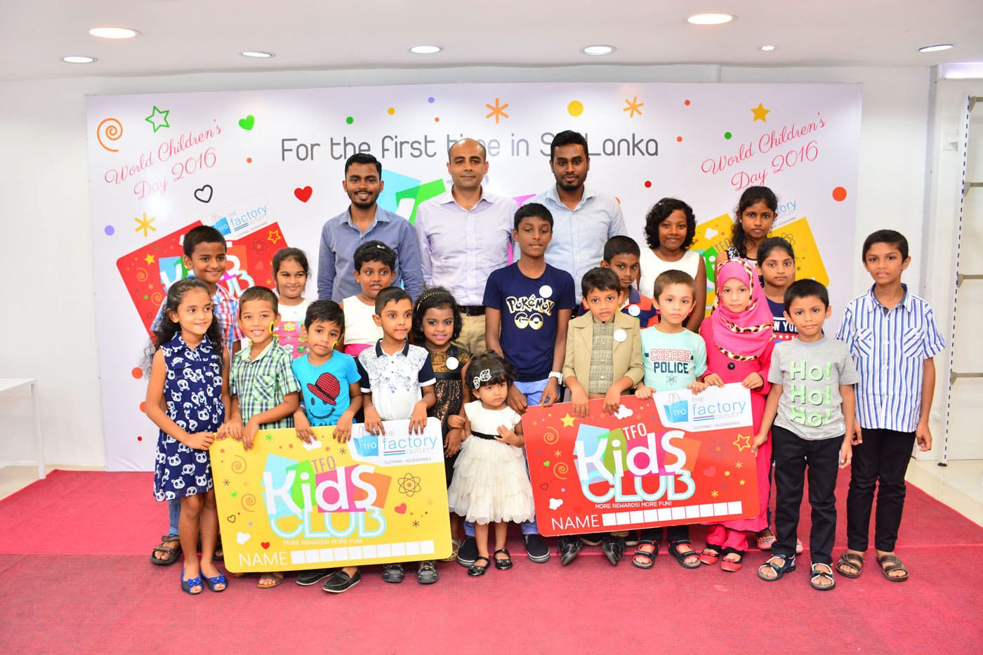 The Factory Outletlaunches Kids Club Card for the first time in Sri Lanka