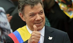 Colombia's President Santos donates Nobel money to conflict victims