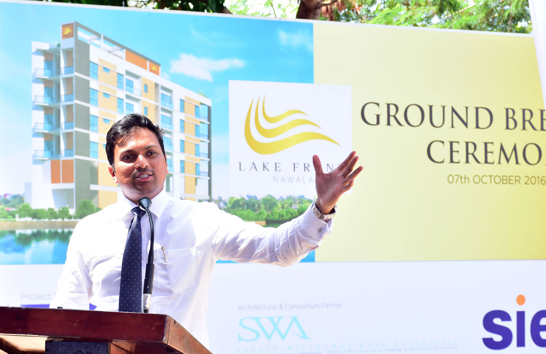 Blue Mountain Apartments breaks ground for ‘Lake Front – Nawala’