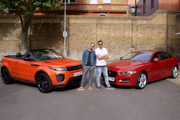 Spotify for Jaguar Land Rover is put to the test by Kaiser Chiefs’ Ricky Wilson and rapper Example a