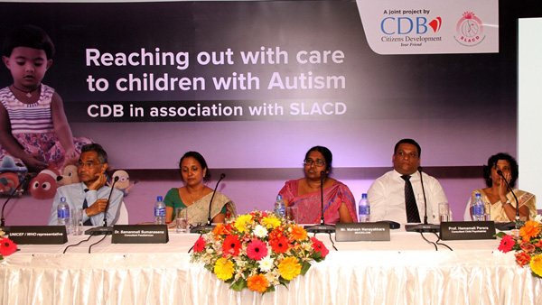 CDB together with SLACD launches childhood autism awareness campaign