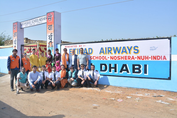 Etihad Airways Donates To Support Education For Underpriviliged Children In India