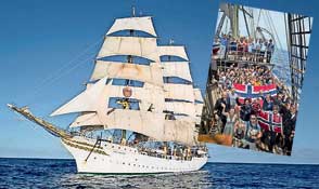 World’s oldest working full-rigged ship arrives in Colombo