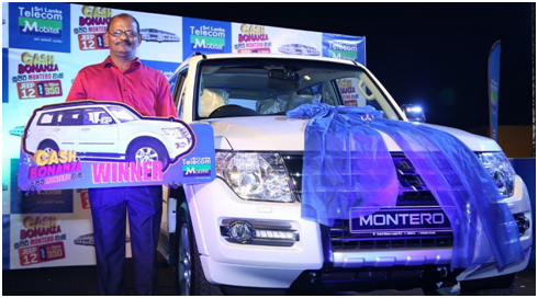 Mobitel Cash Bonanza Montero Extravaganza awards 9th lucky winnerfrom Trincomalee with Montero worth