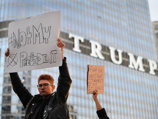 Anti-Trump protests