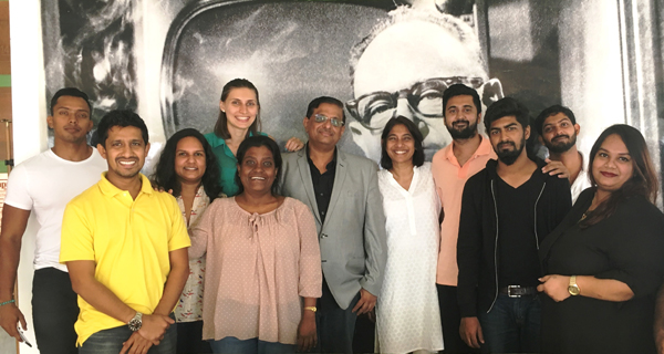 Bharat Avalani of AFF Fast Track programme visits Leo Burnett Sri Lanka