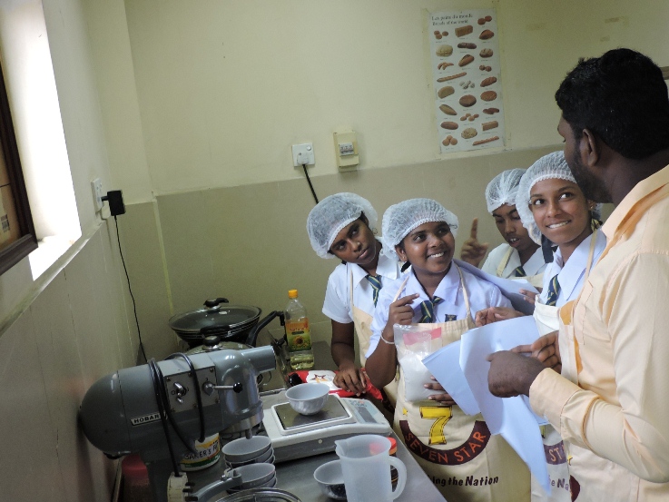 Serendib Flour Mills conducts training session and bake-off for students of the School for the Deafi