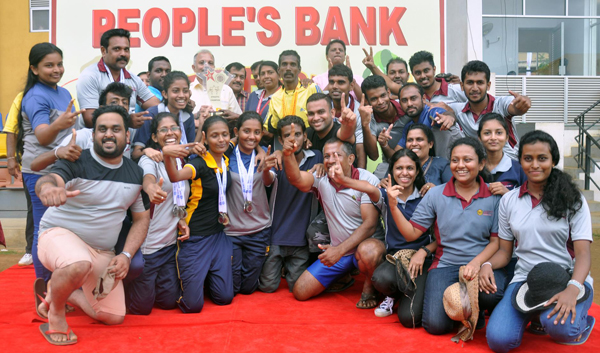 People's Bank Colombo Outer Region – Overall Athletic Champions of People’s Bank Sports Meet