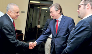 A high-powered business delegation from Belgium visited Sri Lanka this week