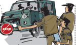 Speeding politico's daughter halted after chase