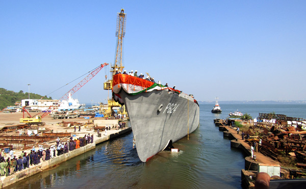 India launches 2nd AOP Vessel for SL Navy