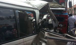 10 killed, several injured in bus-van collision