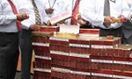 Customs seizes 1.3 mn Chinese fags valued at Rs. 75 mn