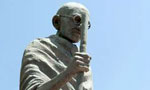 Tamil politicians squabble over damaged Gandhi statue in Mullaitivu