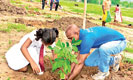 Local community plants 600 saplings to develop the Podiwewa ecosystem