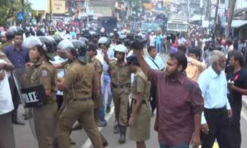 Tense situ in Hambantota