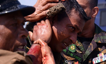 Over ten people and cops injured during H’tota protest