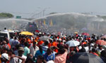Thugs were brought to make protest violent:  Gammanpila