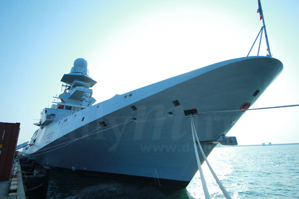 Carabiniere at Colombo port