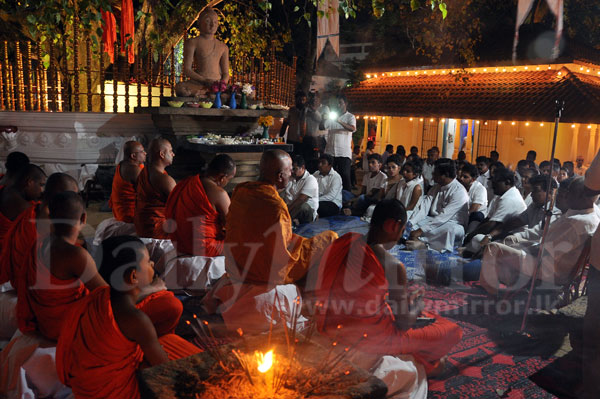 JO organises Bodhi Pooja