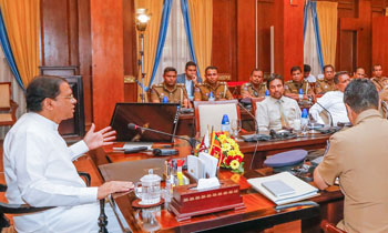President meets Police top brass